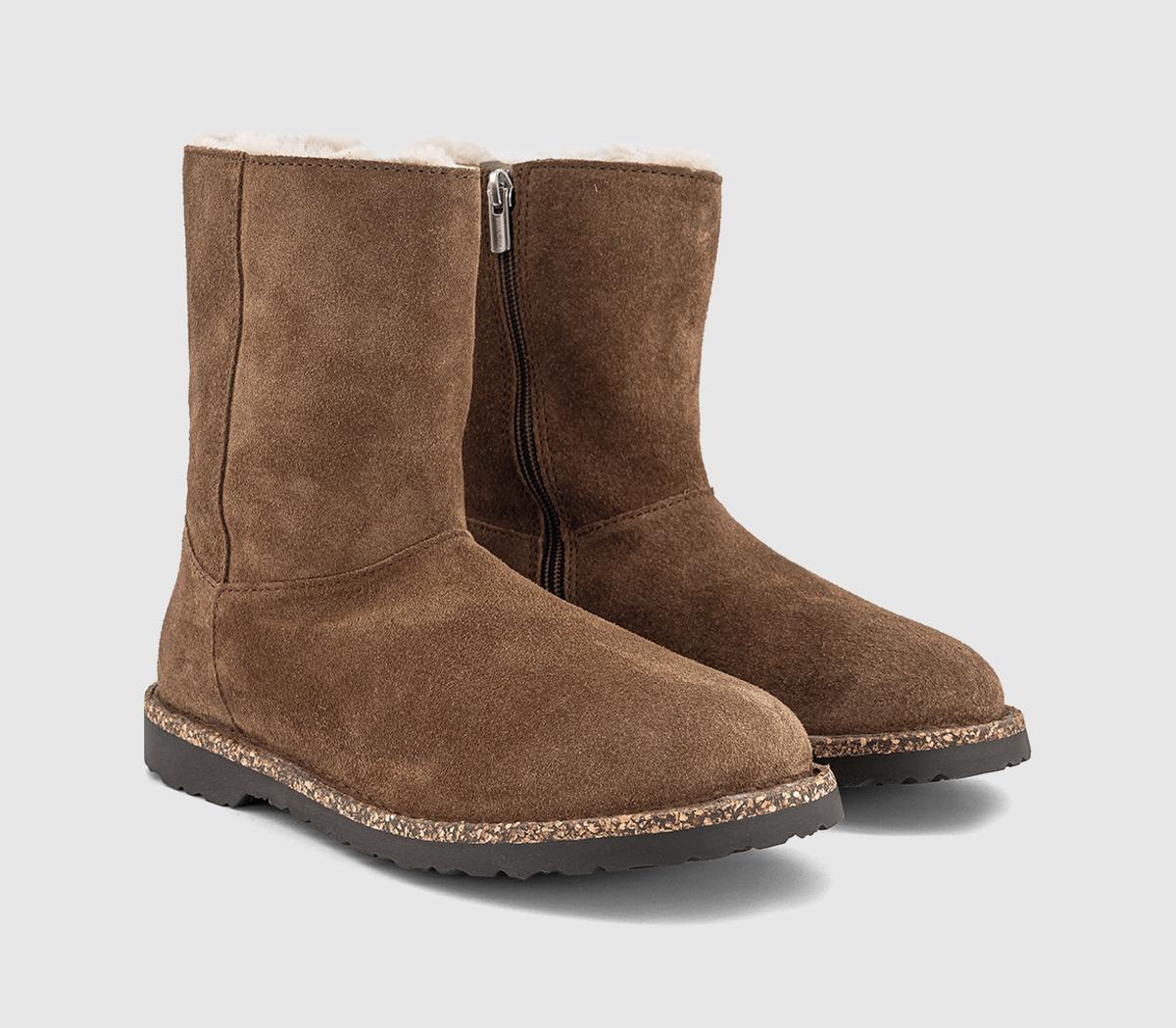 BIRKENSTOCKUppsala Zip Shearling BootsDark Tea