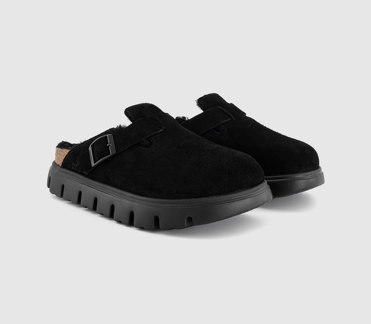 BIRKENSTOCKBoston Chunky Shearling ClogsBlack