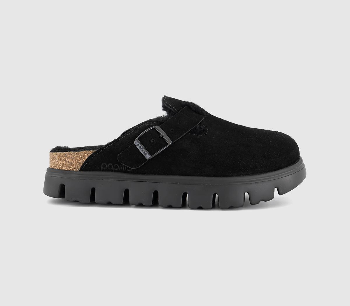 BIRKENSTOCKBoston Chunky Shearling ClogsBlack