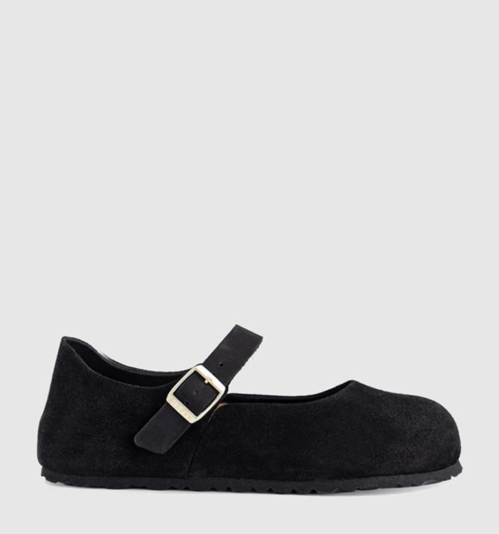 BIRKENSTOCK Mantova Mary Janes Black Suede