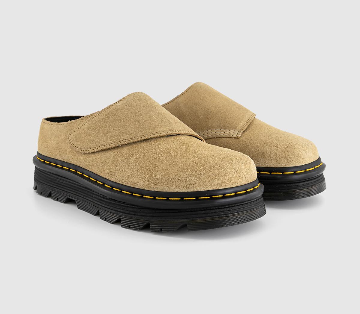 Dr. Martens Zebzag Anywair Mules Savannah Tan - Men's Casual Shoes