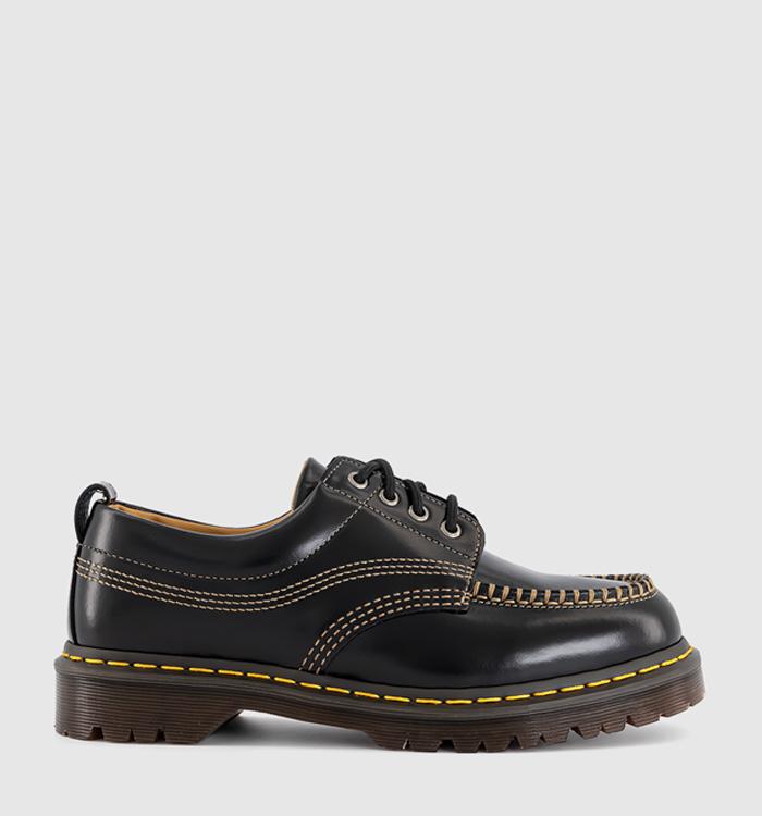 Dr. Martens Lowell Shoes Black Analine