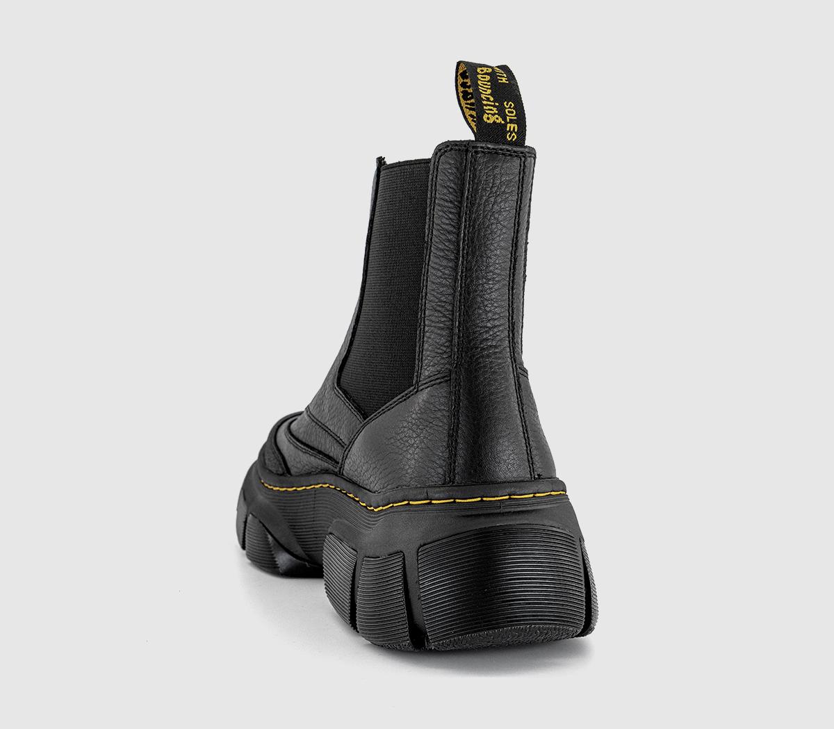 Dr. Martens Dmxl Zip Chelsea Boots Black Lunar - Men's Boots