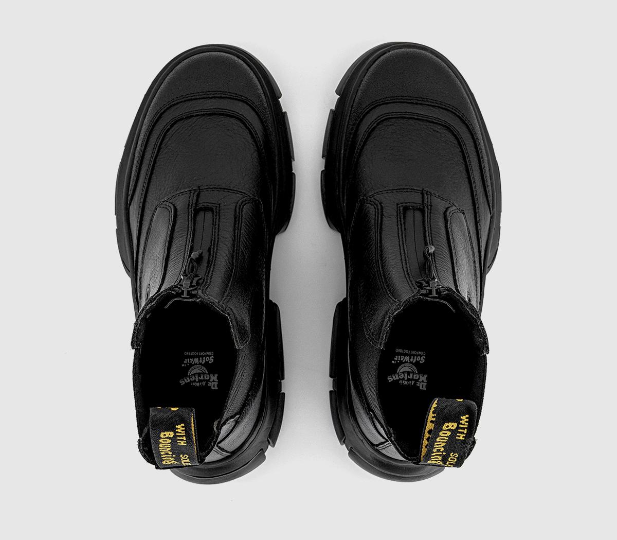 Dr. Martens Dmxl Zip Chelsea Boots Black Lunar - Men's Boots