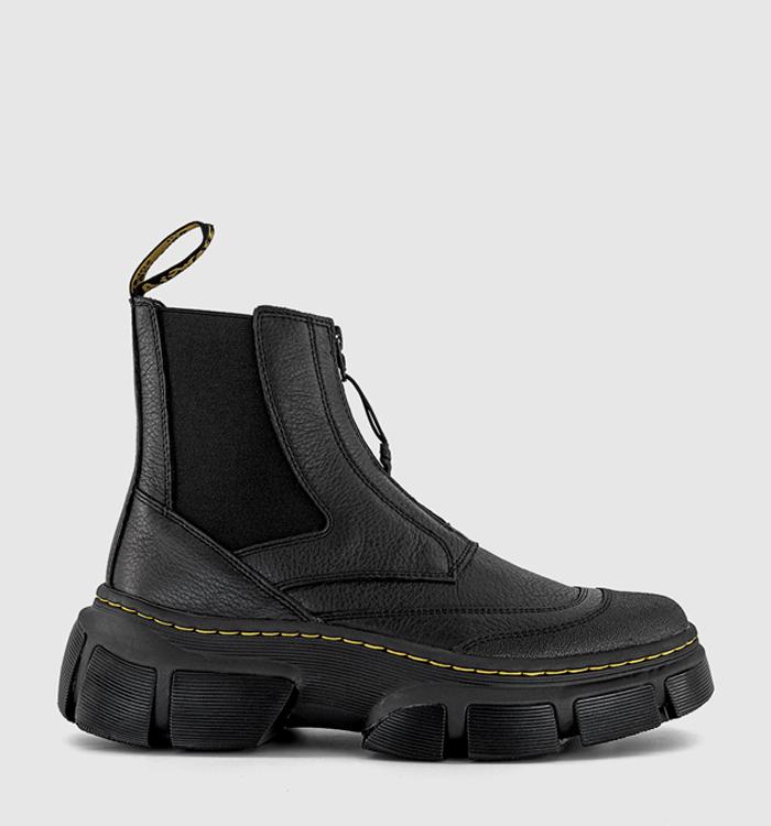 Dr. Martens Dmxl Zip Chelsea Boots Black Lunar