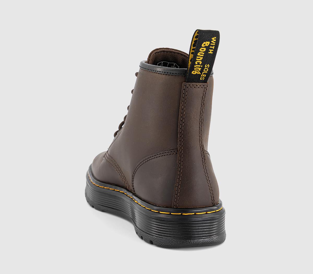 Dr. MartensBrookline Chukka 6 Eye BootsDark Brown Crazy Horse