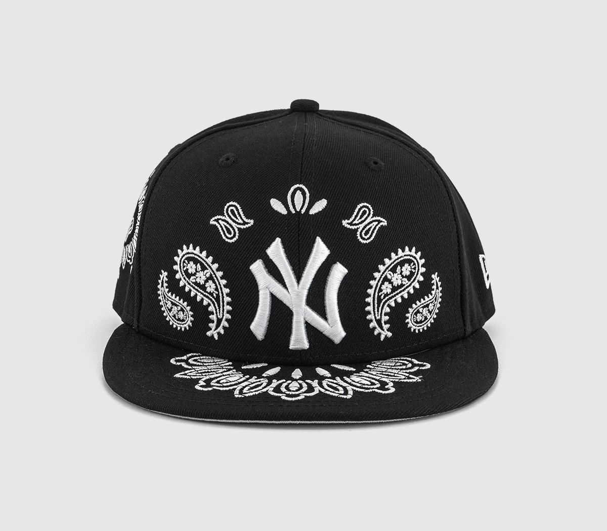New EraMLB Paisley 59FIFTY CapsNew York Yankees Blk