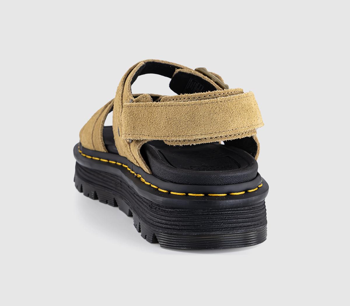 Dr. MartensZebzag SandalsSavannah Tan Suede