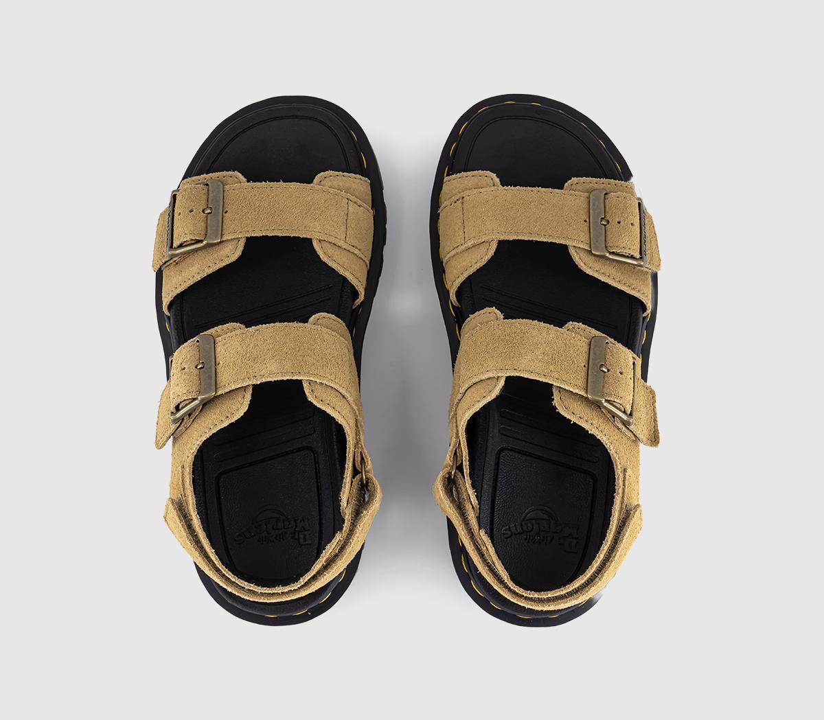 Dr. MartensZebzag SandalsSavannah Tan Suede