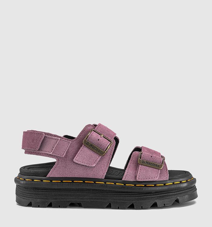 Dr. Martens Zebzag Sandals Dusty Rose