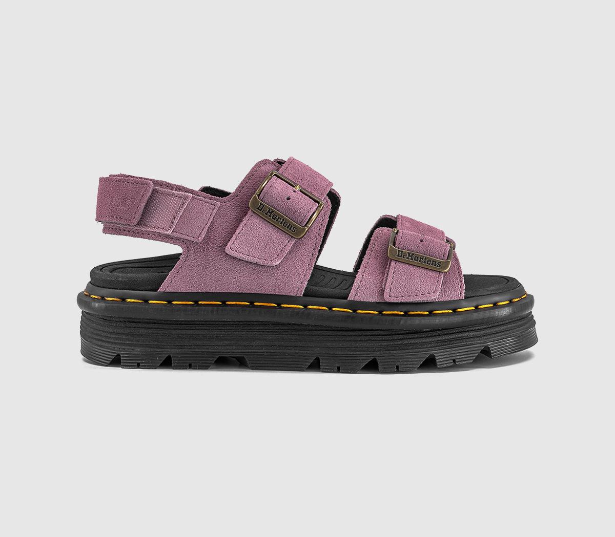 Dr. Martens Zebzag Sandals Dusty Rose  Pink in Women's Size 4, Office Shoes