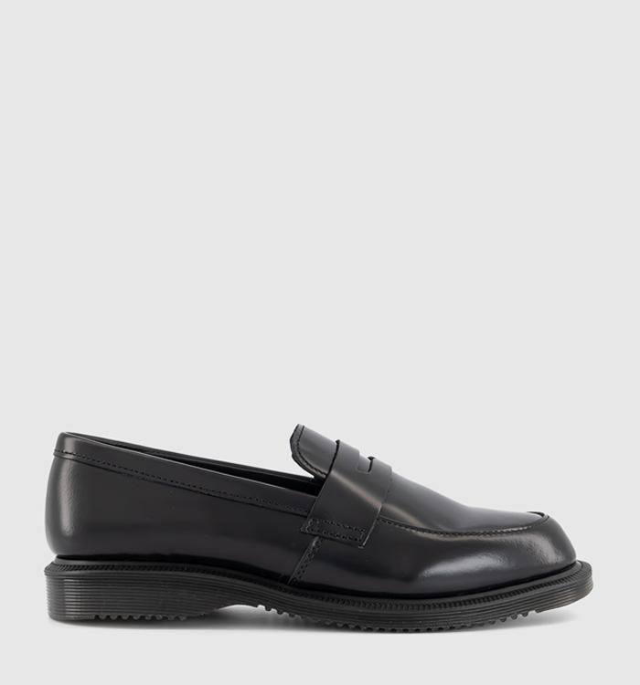 Dr. Martens Temara Penny Loafers Black Smooth