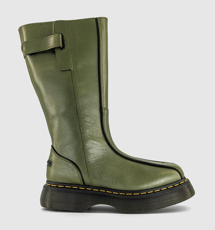 Dr. Martens Buzz Hi Boot Olive Green Eclipse