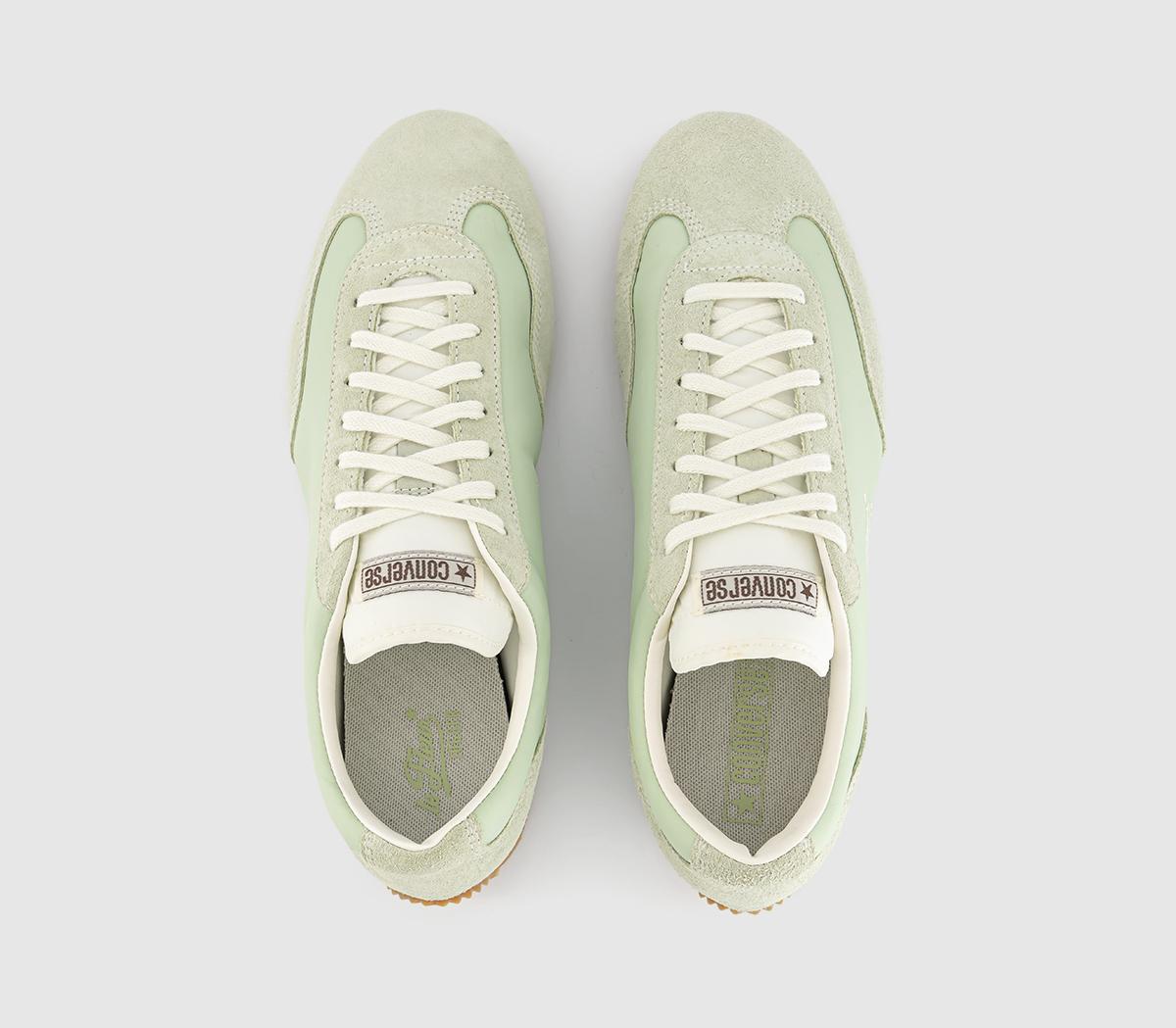 Converse1908 Jogger TrainersLight Greeen Suede Nylon