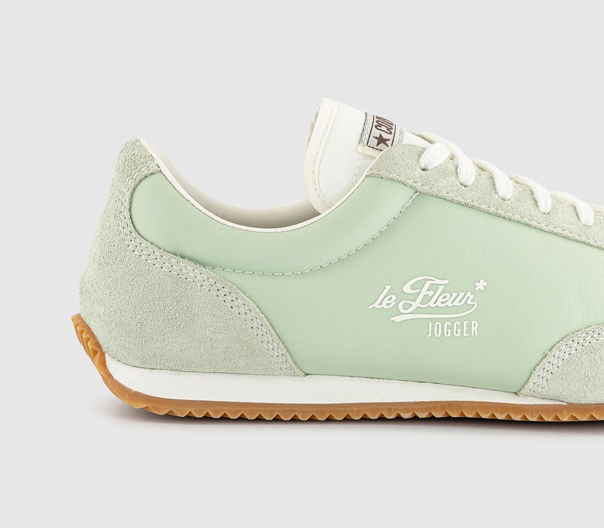 Converse1908 Jogger TrainersLight Greeen Suede Nylon