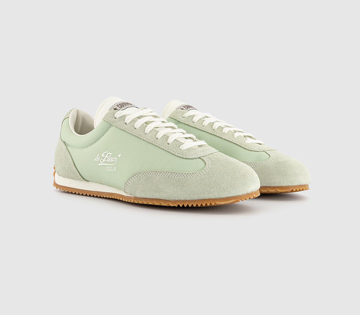 Converse1908 Jogger TrainersLight Greeen Suede Nylon