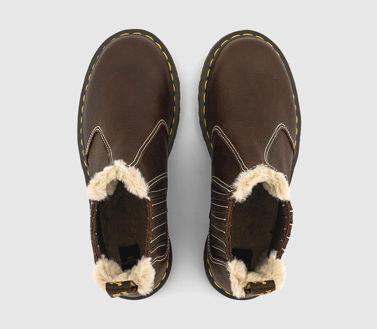 Dr. Martens2976 Leonore II BootsDark Brown Grizzly