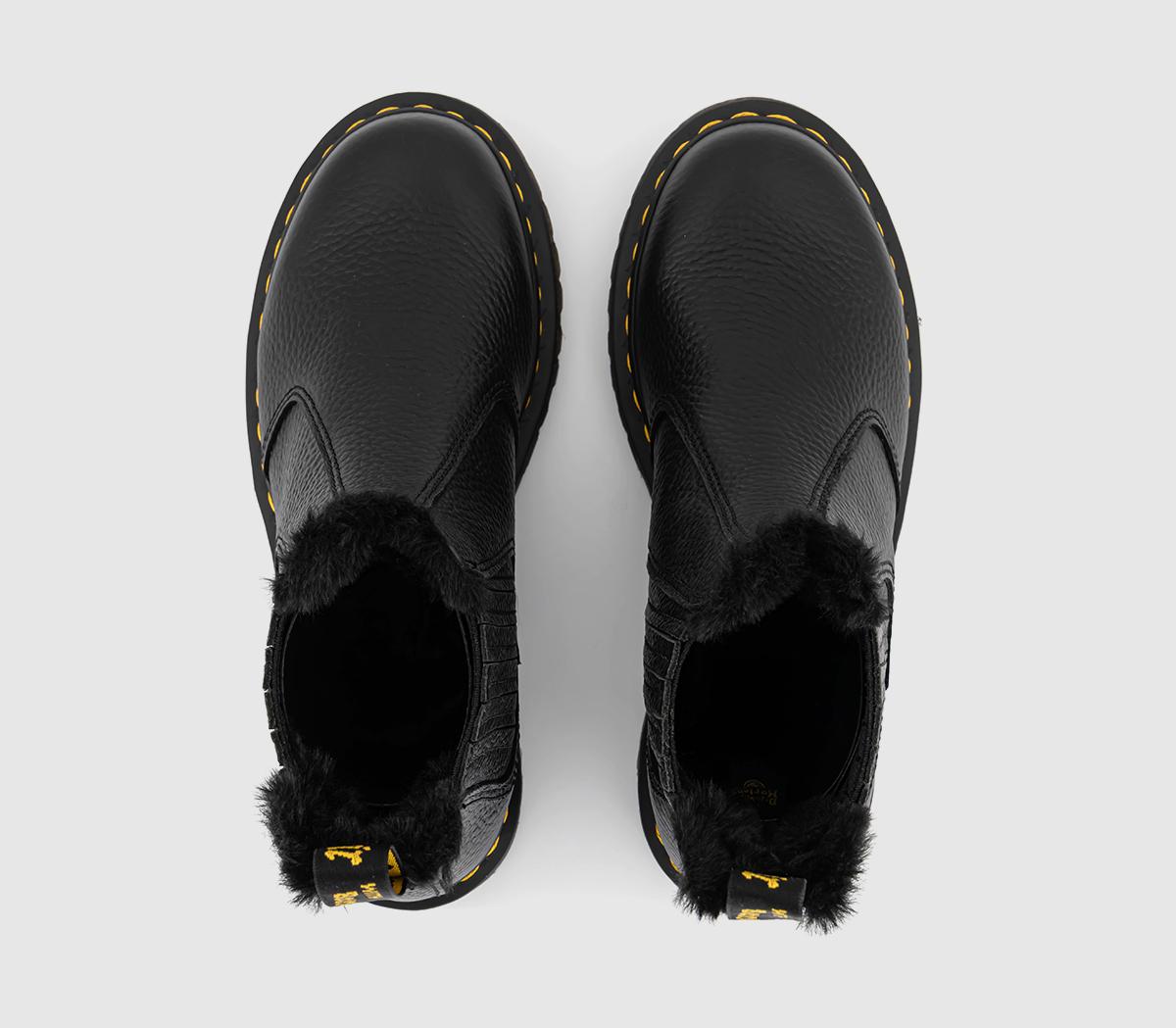 Dr. Martens2976 Leonore II BootsBlack Milled Nappa