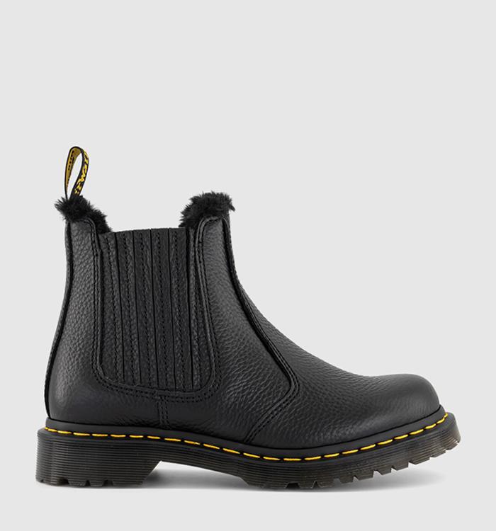 Dr. Martens 2976 Leonore II Boots Black Milled Nappa