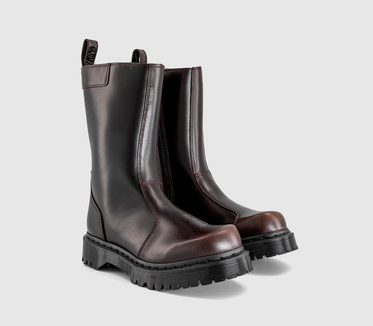 Dr. MartensRejena High BootsSpiced Brown Explorer Wp