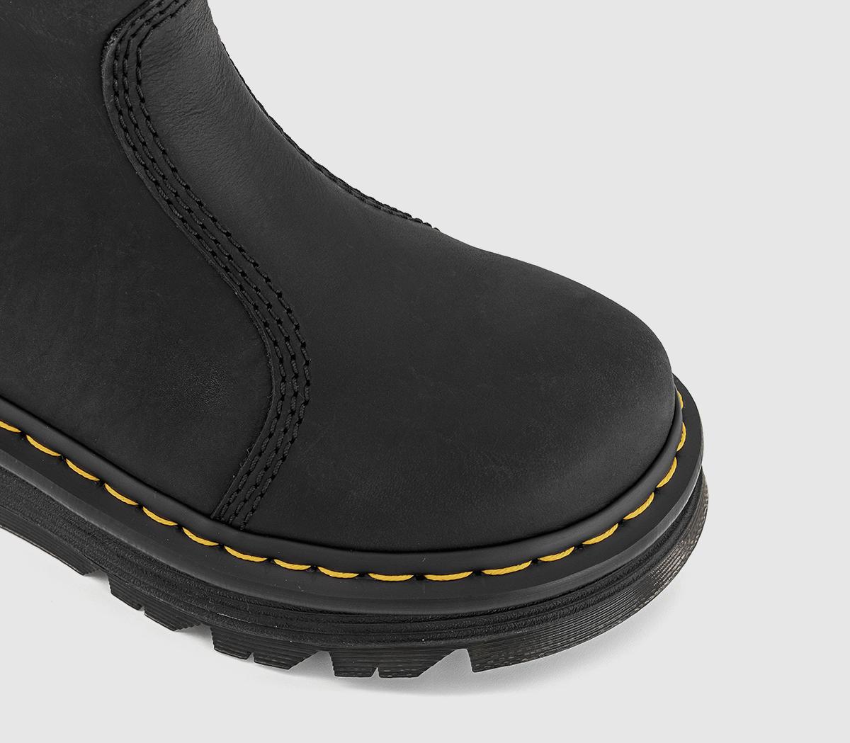 Dr. MartensZebzag Rigger BootsBlack Wyoming