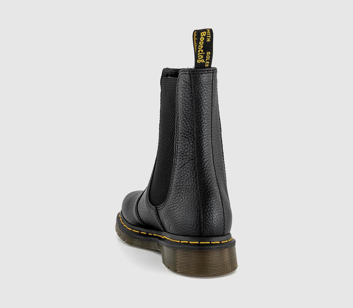 Dr. Martens2976 Hi Chelsea BootsBlack Milled Nappa