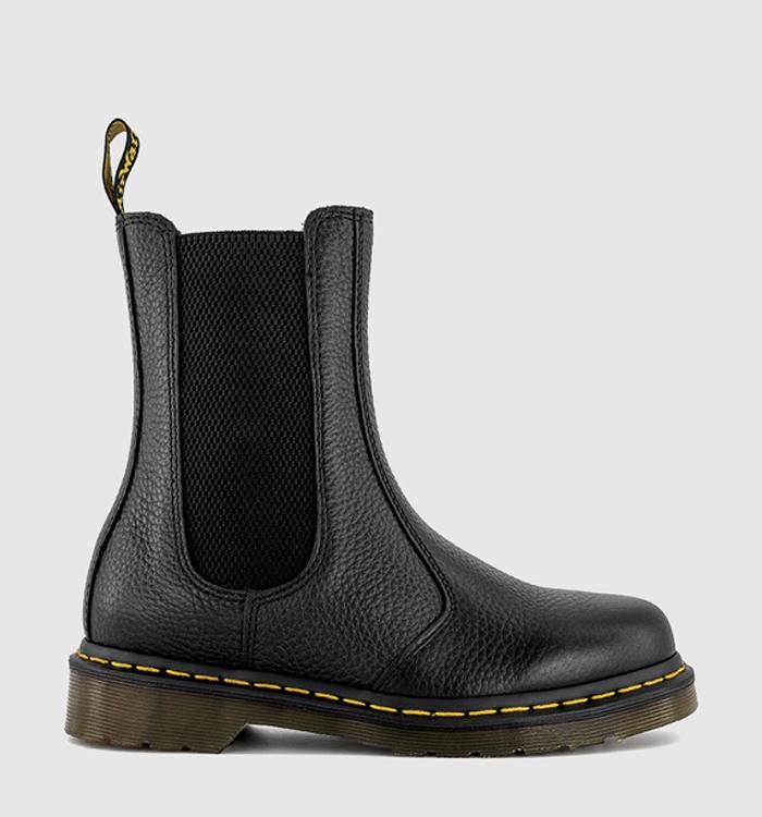 Dr. Martens 2976 Hi Chelsea Boots Black Milled Nappa