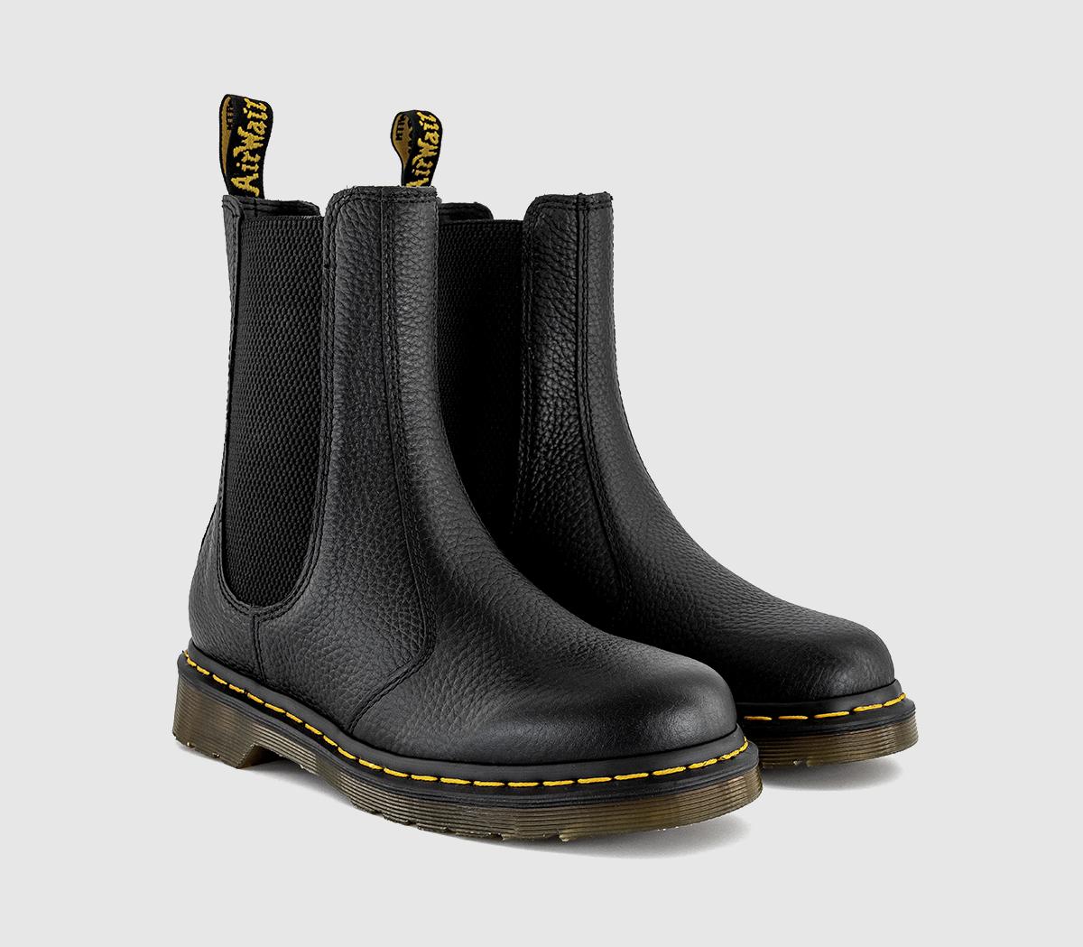 Dr. Martens2976 Hi Chelsea BootsBlack Milled Nappa