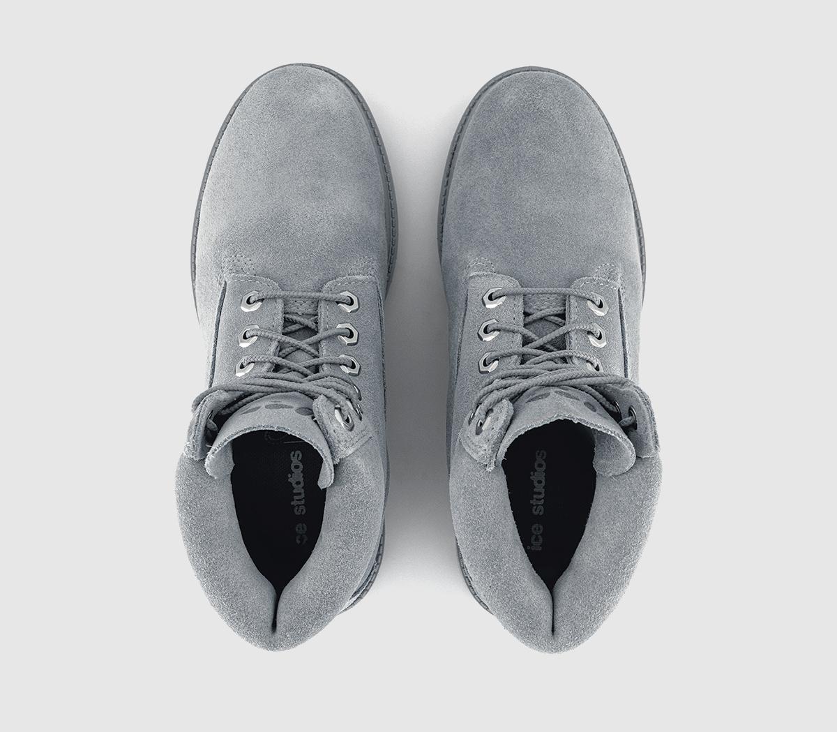 TimberlandTimberland X Ice Studios 6 Inch BootsGrey Suede