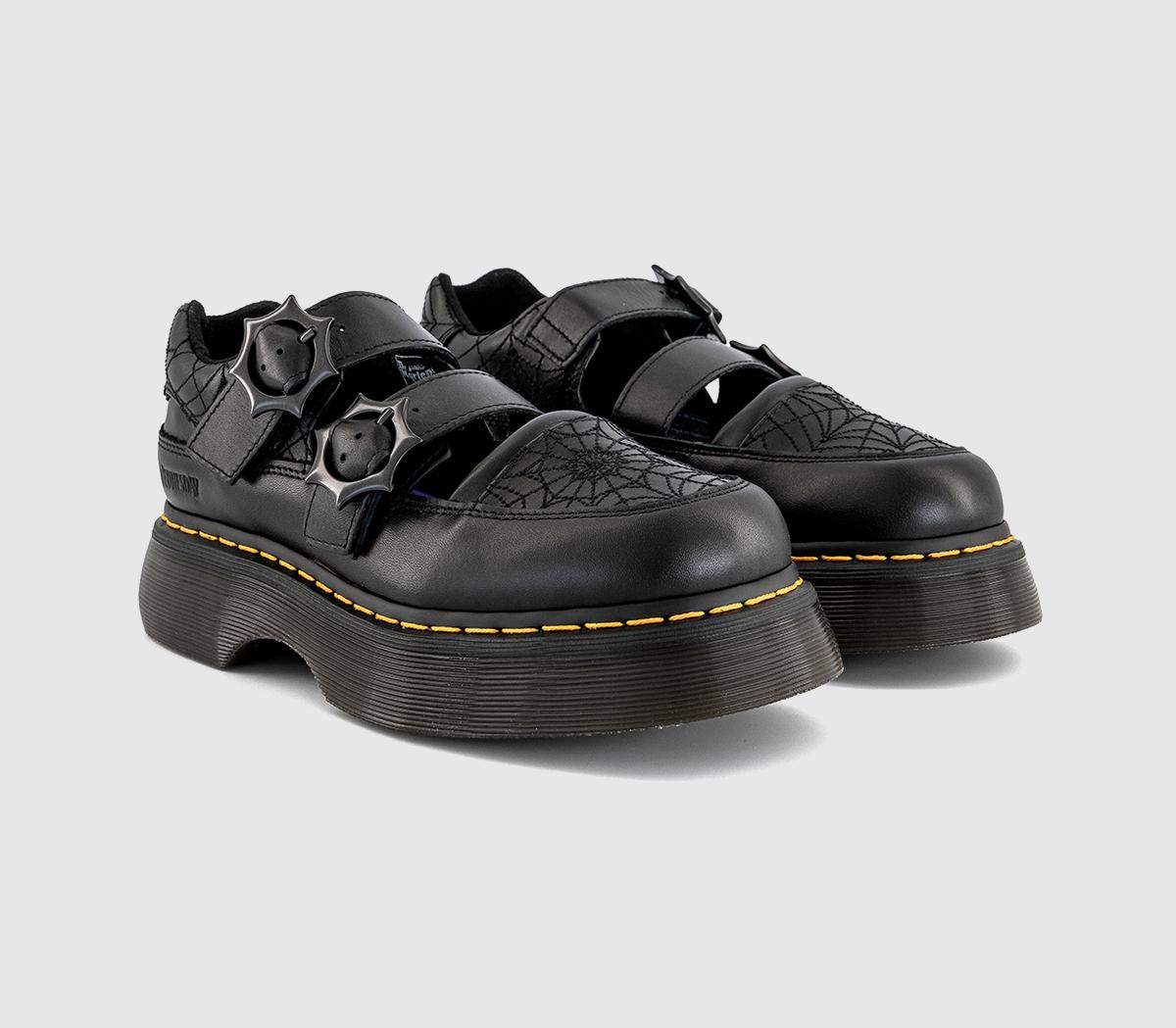 Dr. MartensBuzz Mary Jane Wednesday ShoesBlack Nappa Lux