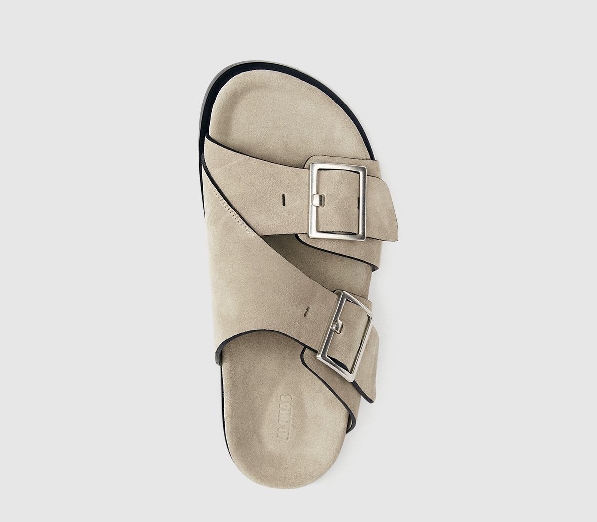 ALOHASAlba SandalBeige Suede