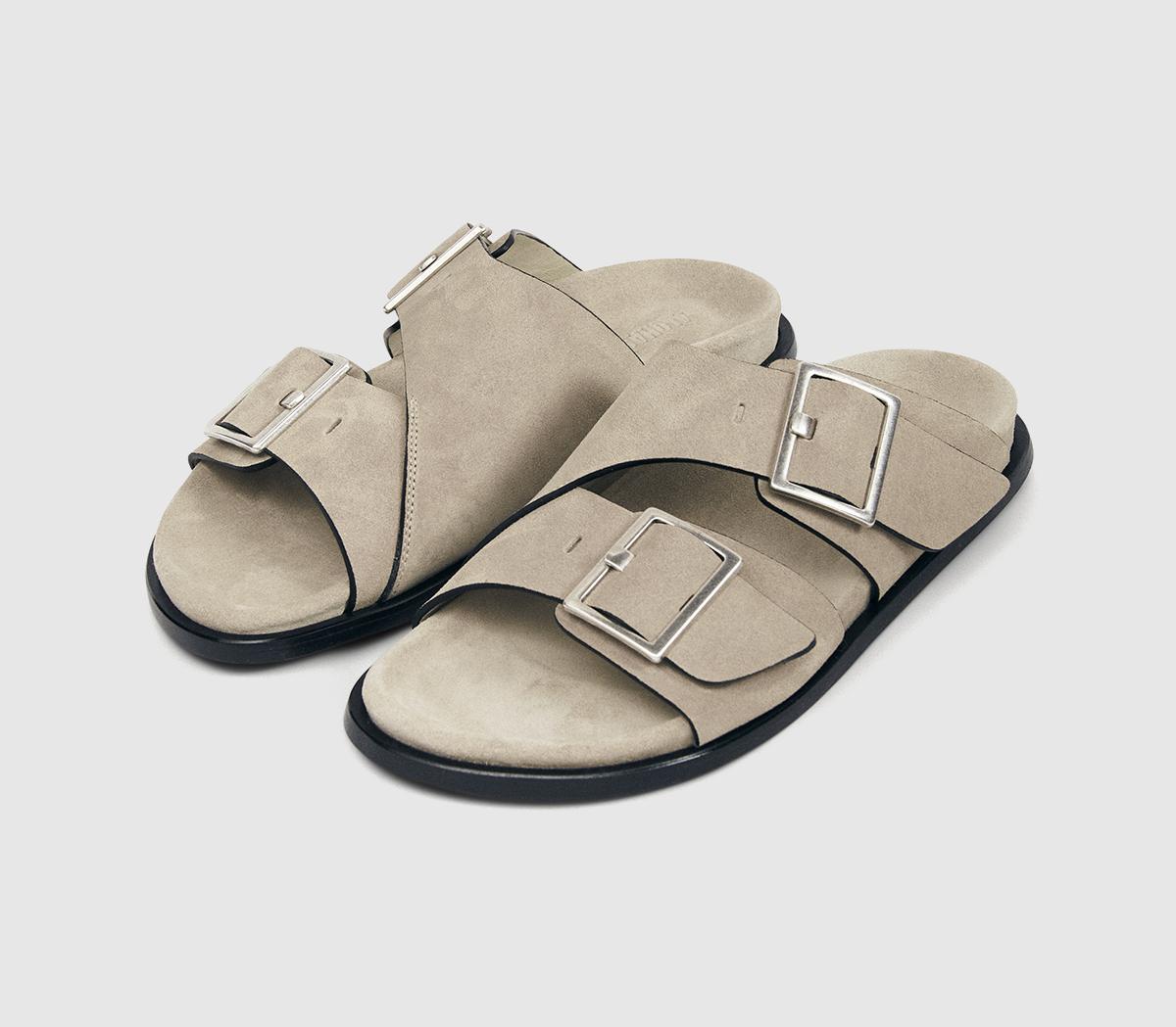 ALOHASAlba SandalBeige Suede
