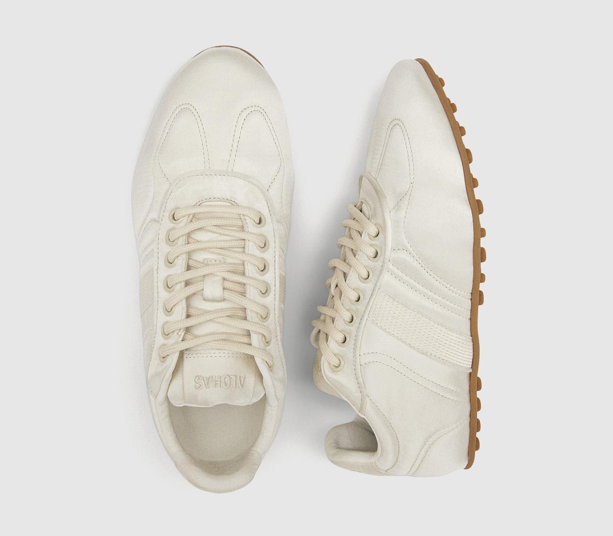 ALOHAS Tb.69 Rife Sneakers White Satin - Women's Trainers