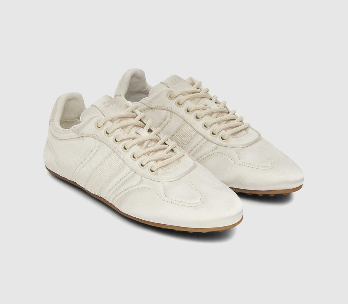 ALOHAS Tb.69 Rife Sneakers White Satin - Women's Trainers