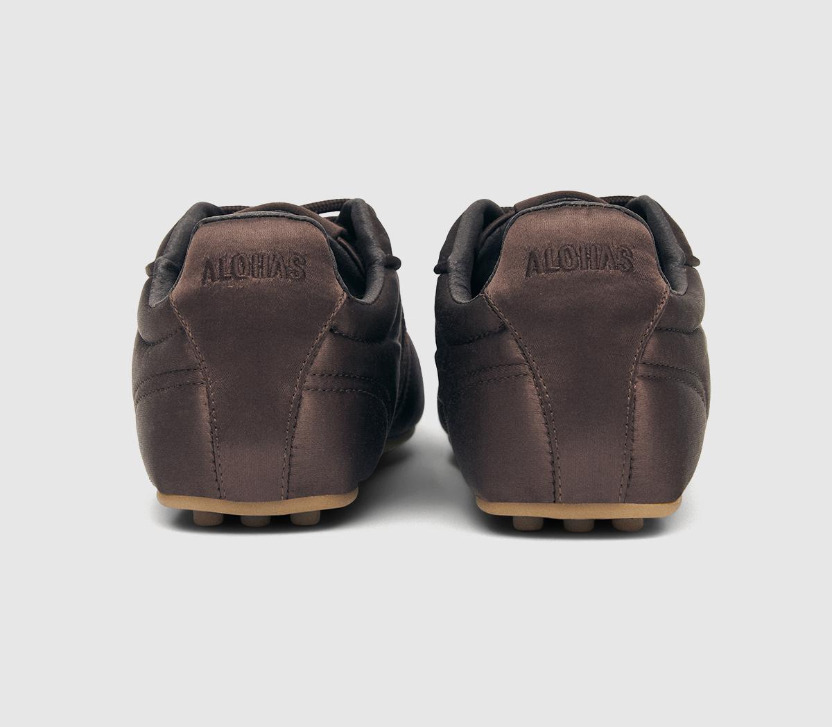 ALOHAS Tb.69 Rife Sneakers Brown Satin - Women's Trainers