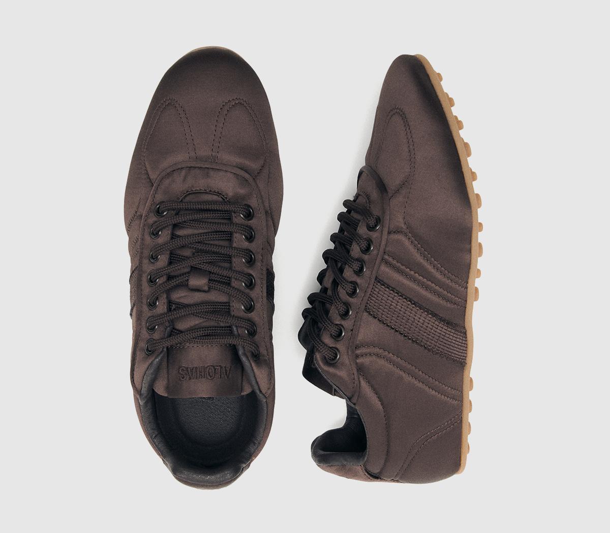 ALOHAS Tb.69 Rife Sneakers Brown Satin - Women's Trainers