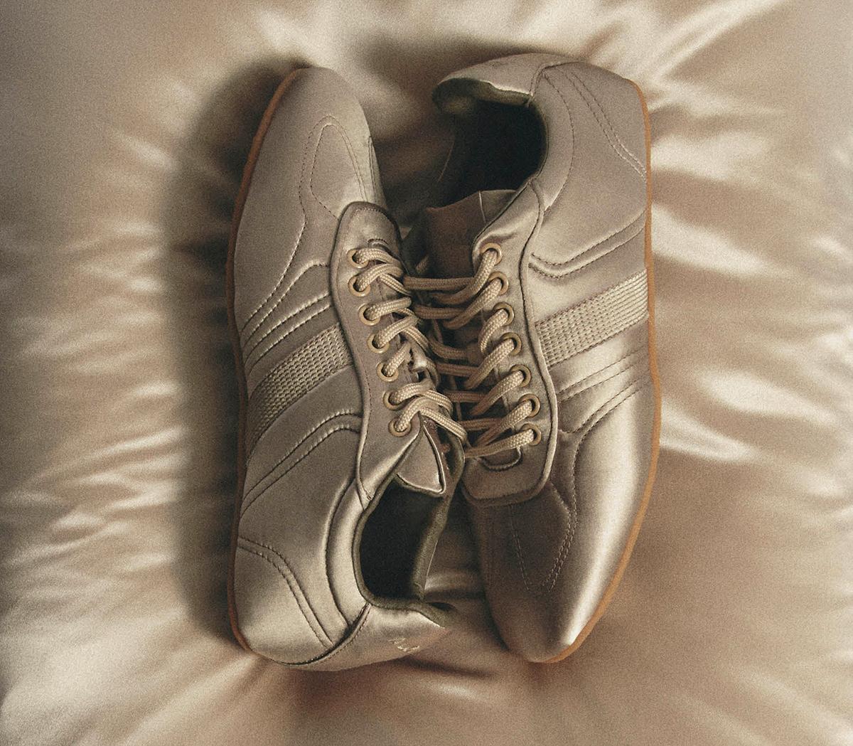 ALOHASTb.69 Rife Sneakers ALOHASTb.69 Rife SneakersTaupe Satin