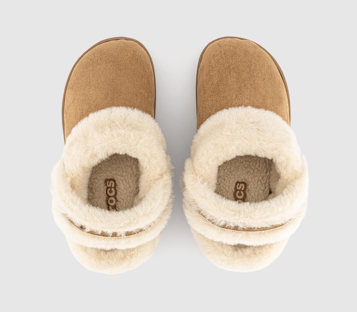 CrocsClassic Unfurgettable Suede ClogsSepia