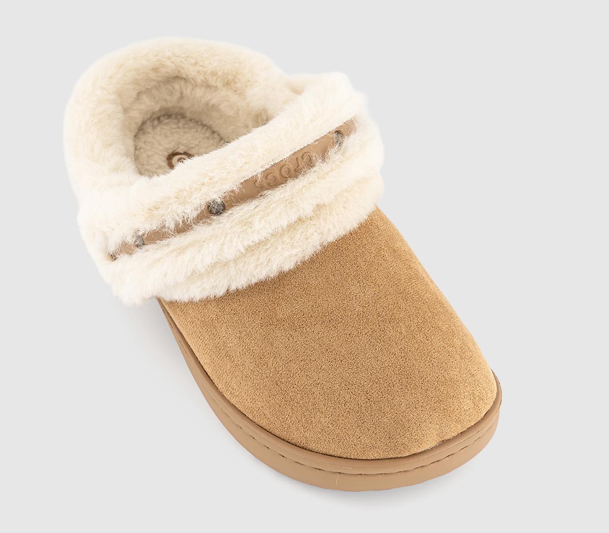 CrocsClassic Unfurgettable Suede ClogsSepia