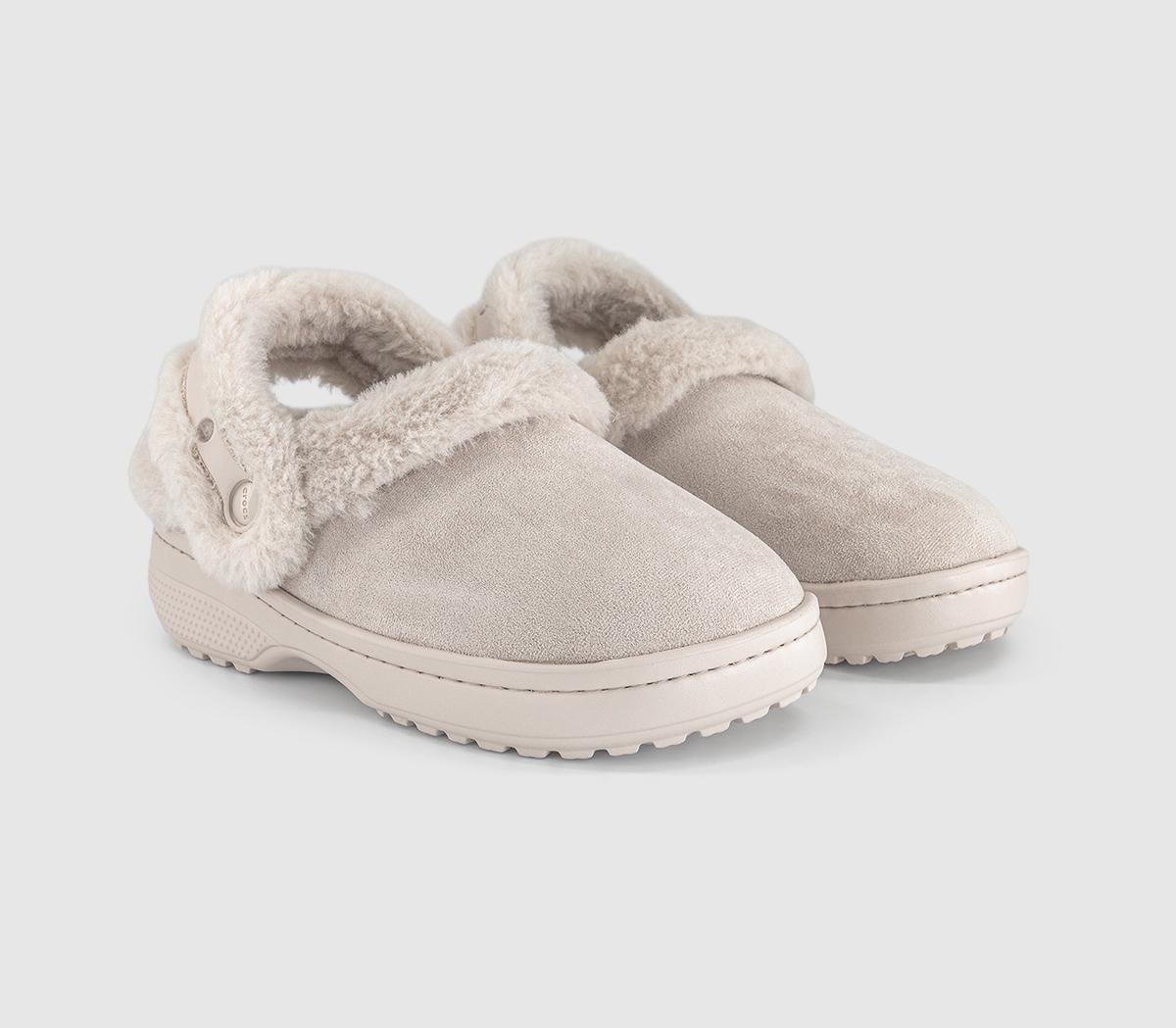 CrocsClassic Unfurgettable Suede ClogsCocoa Creme