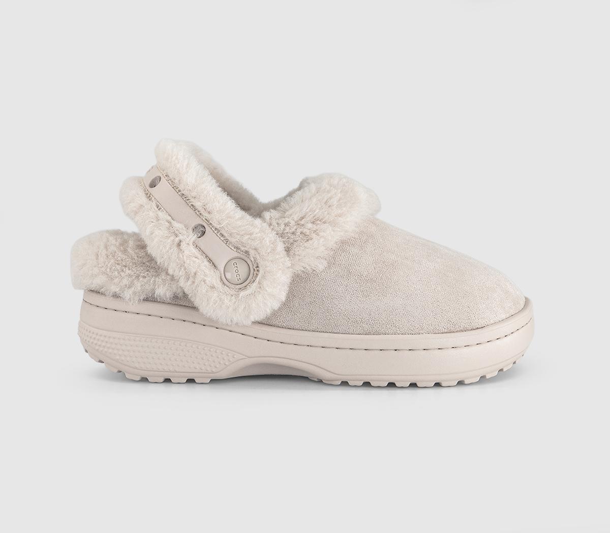 CrocsClassic Unfurgettable Suede ClogsCocoa Creme