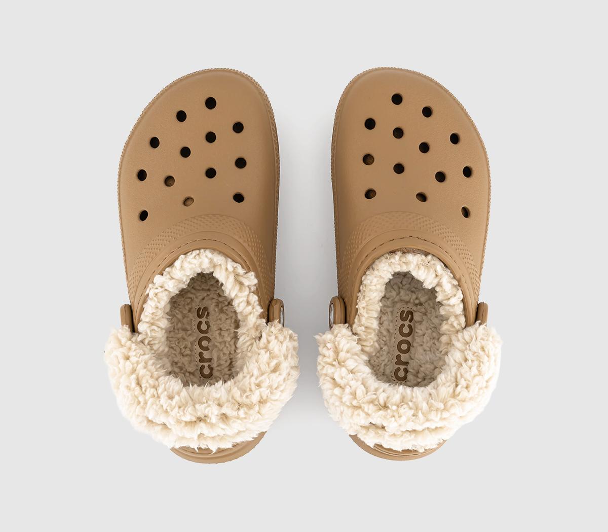 CrocsClassic Fleece Lined ClogsSepia