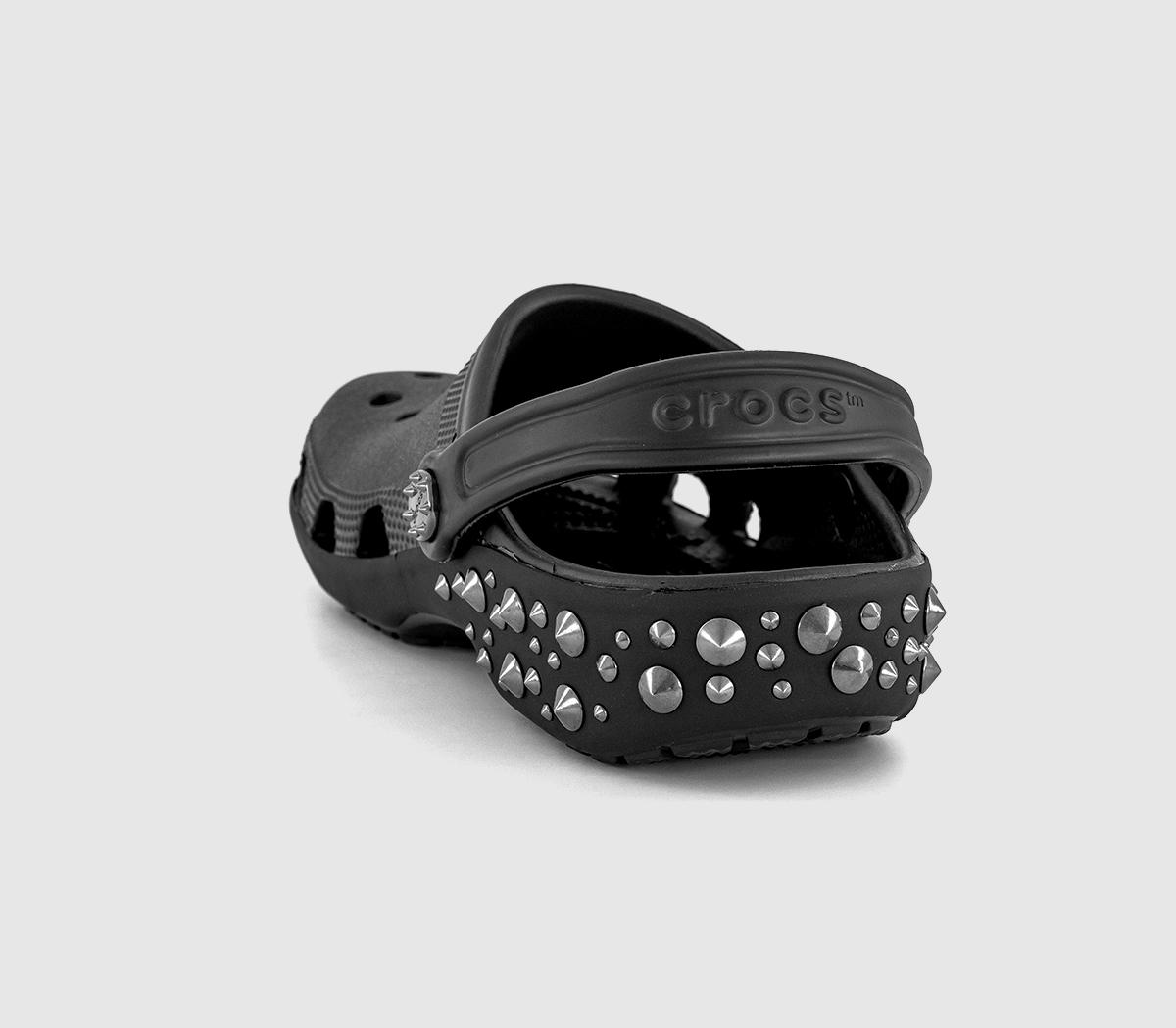 CrocsClassic Studded ClogsBlack