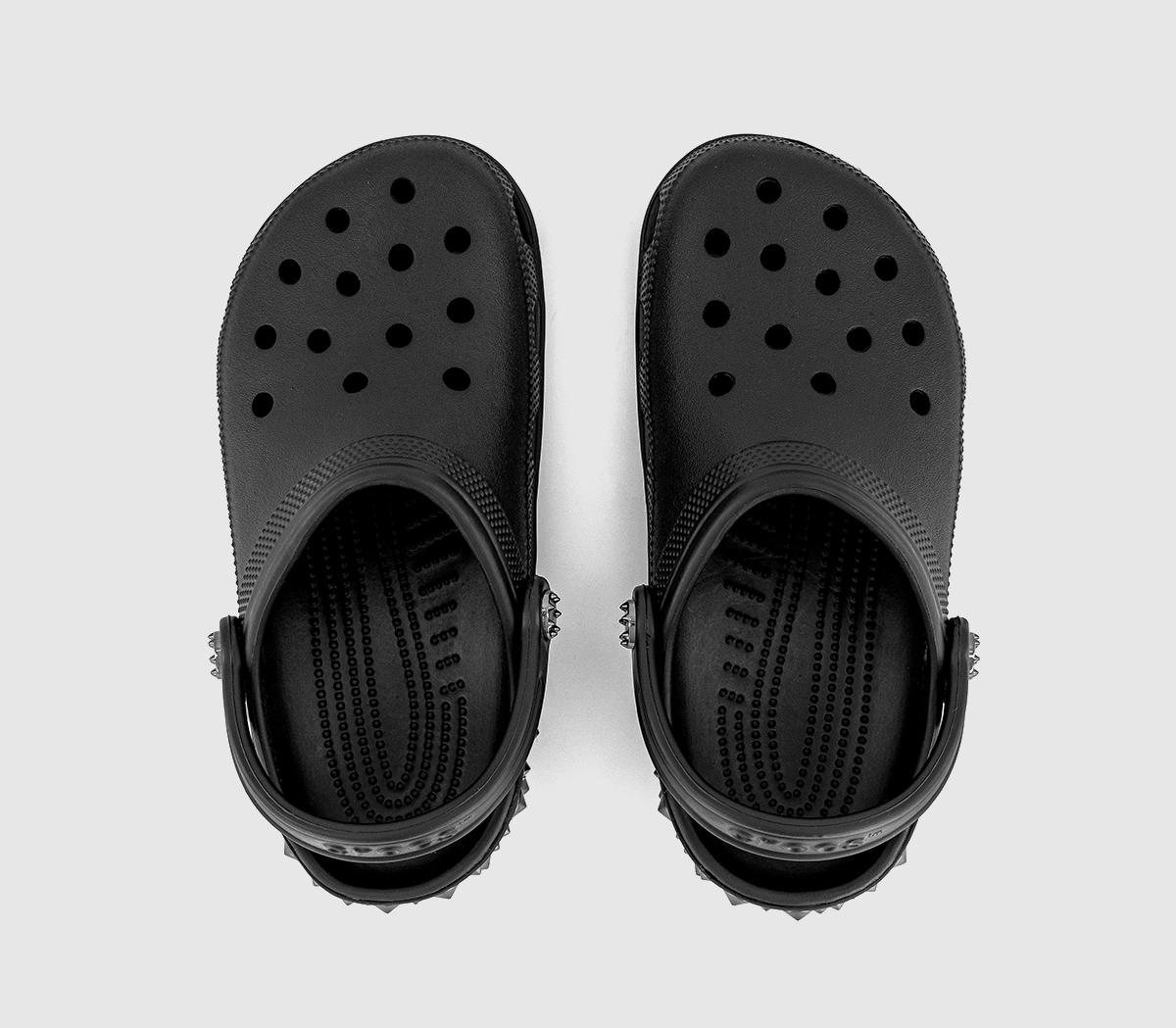 CrocsClassic Studded ClogsBlack