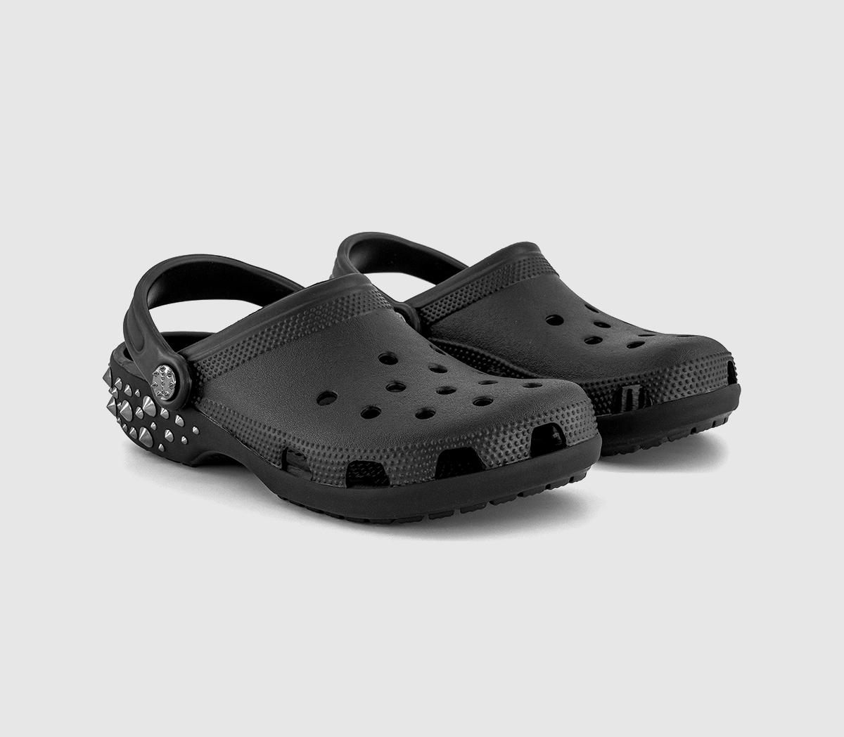 CrocsClassic Studded ClogsBlack