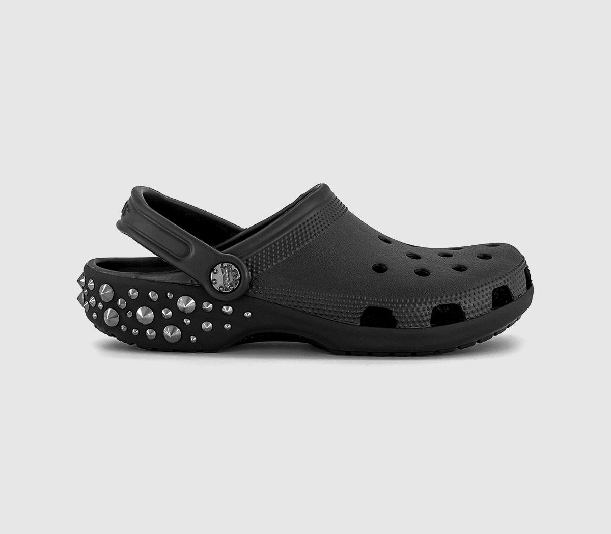 CrocsClassic Studded ClogsBlack