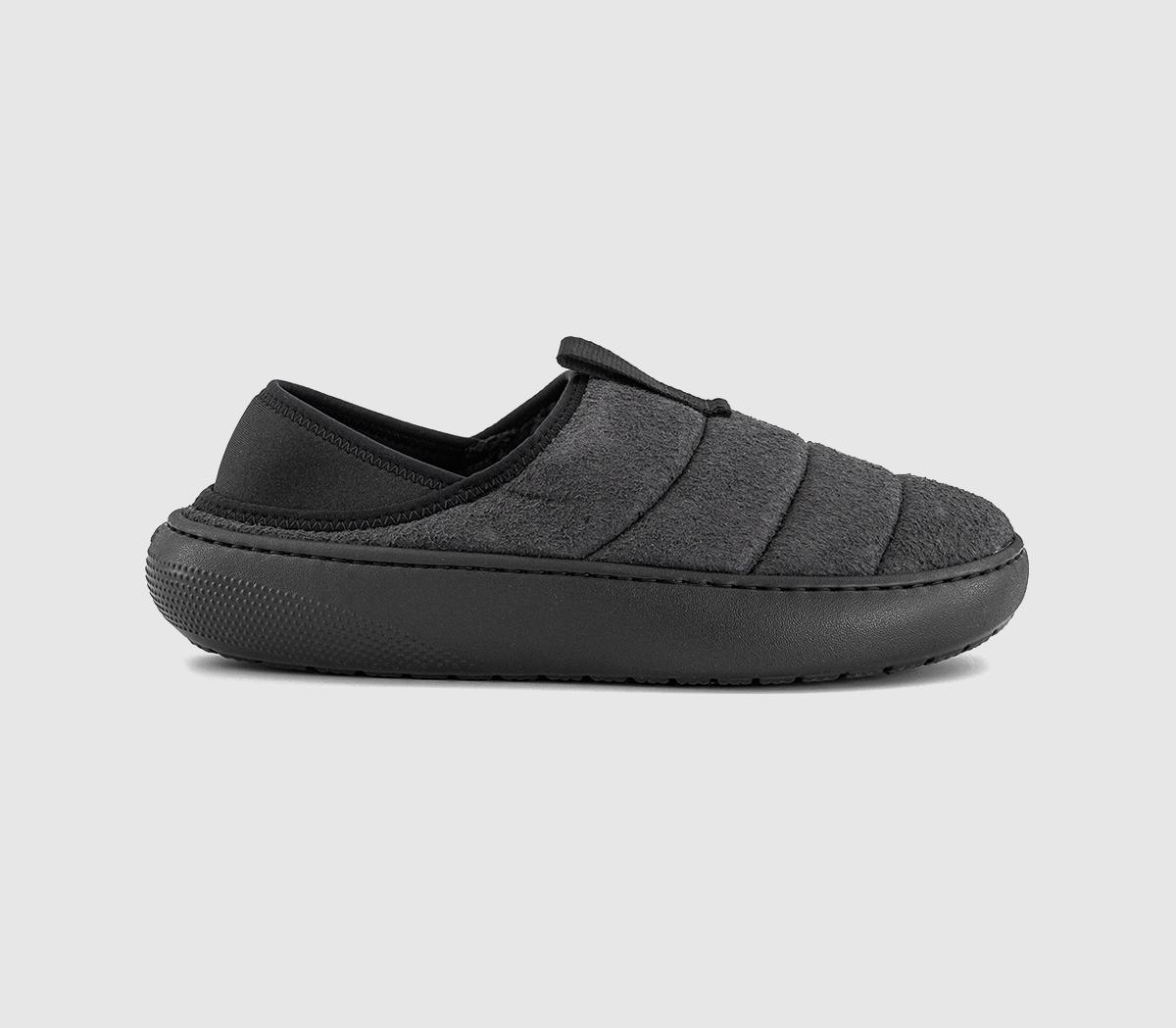 CrocsClassic Sueded Moc SlippersBlack