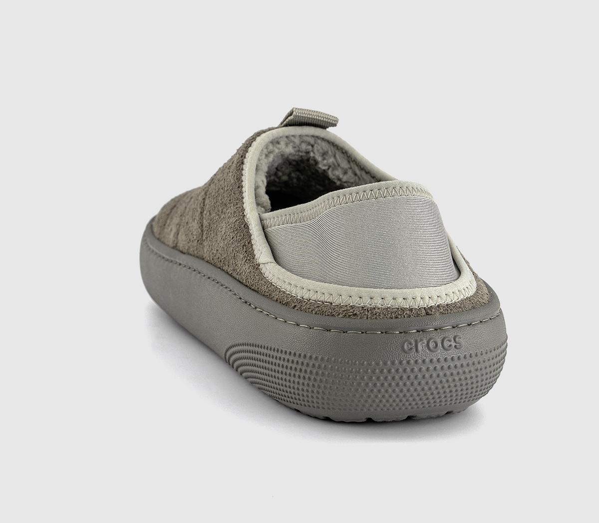 CrocsClassic Sueded Moc SlippersGalactic Grey