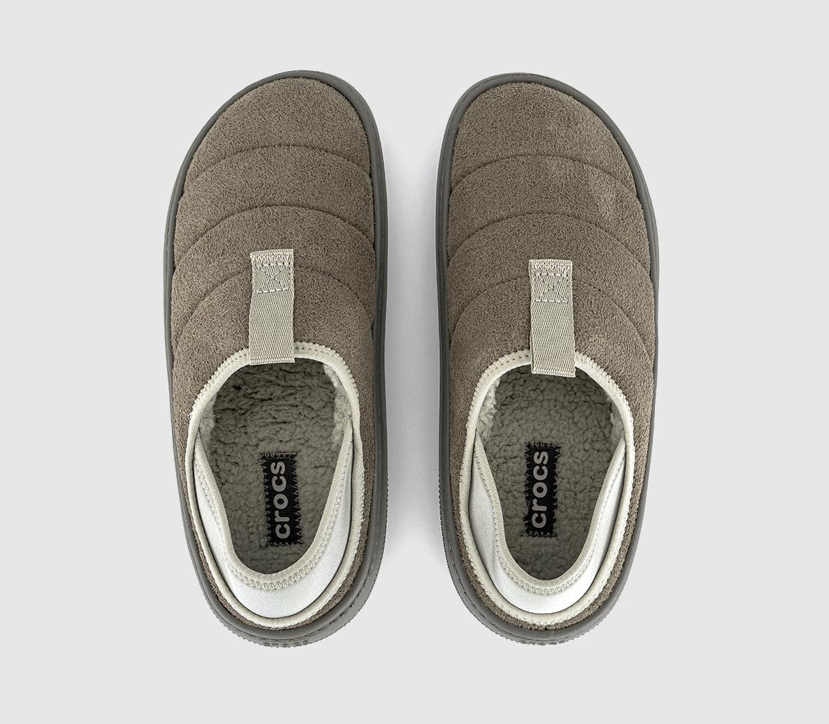 CrocsClassic Sueded Moc SlippersGalactic Grey