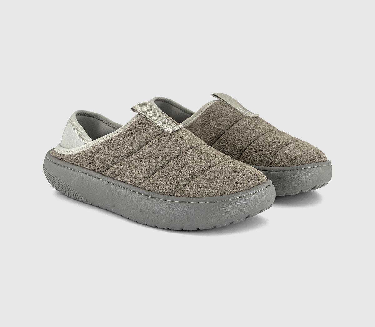 CrocsClassic Sueded Moc SlippersGalactic Grey